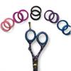10 Pack Scissor Finger Ring Inserts Small Rubber Grip Rings for Hair Cutting Shears, Barber & Hairdressing Scissors, Finger Hole Reducers view 1