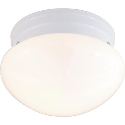 Nuvo 60/6026 One Light Flush Mount, White