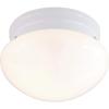 Nuvo 60/6026 One Light Flush Mount, White view 2