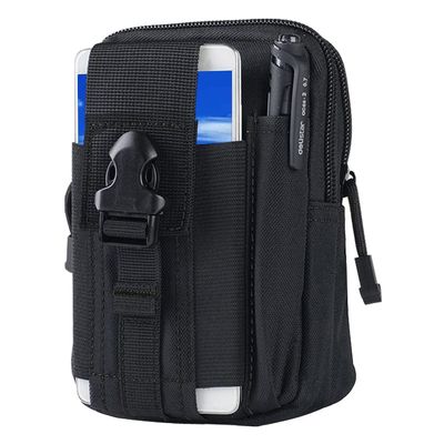Tactical Waist Belt Bag | Universal Outdoor EDC Military Holster Wallet Pouch Phone Case Gadget Pocket for iPhone X 8 7 6 6s Plus Samsung Galaxy S8 S7 S6 S5 S4 S3 Note 8 5 4 3 2 LG HTC