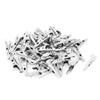 Aexit 60 Pcs Electrical Testing Non-Insulated Electric Testing Alligator Clips Voltage Testers Crocodile Clamps view 1