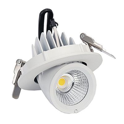 LUMINTURS 7W Dimmable COB-Chipset Bulb LED Ceiling Recessed Down Light Fixture Flush Mounted Spot Lamp