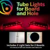 Brightz TossBrightz Green LED Cornhole Lights - Cornhole Lights for Hole and Board - 2 Board Kit - Weather Resistant LED Cornhole Board Light Kit - Backyard Game Accessories view 4
