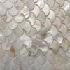Genuine White Fish Scale Mother of Pearl Mosaic Tile for Bathroom/Kitchen/Spa Backsplash (6 Sheets) view 3