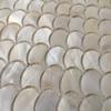 Genuine White Fish Scale Mother of Pearl Mosaic Tile for Bathroom/Kitchen/Spa Backsplash (6 Sheets) view 4