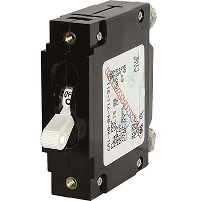 AMRB-7250 * Blue Sea C-Series White Toggle 100 AMP Circuit Breaker - Single Pole