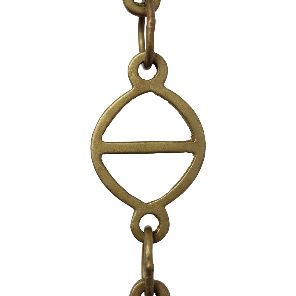 RCH Hardware CH-45-AB Brass Chandelier Chain, Antique Brass (1 Foot)