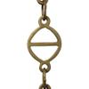 RCH Hardware CH-45-AB Brass Chandelier Chain, Antique Brass (1 Foot) view 1
