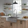American Standard 18SB.9332200A.075 Pekoe Apron Sink With Grid And Drain, Stainless Steel view 2