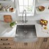 American Standard 18SB.9332200A.075 Pekoe Apron Sink With Grid And Drain, Stainless Steel view 3