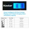 Kastar Dual LCD USB Charger for LP-E8 LPE8 LC-E8E and EOS 550D, EOS 600D, EOS 700D, EOS Rebel T2i, EOS Rebel T3i, EOS Rebel T4i, EOS Rebel T5i Cameras, Grip BG-E8 view 3