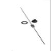 Larsen NMO450 450-470 MHz Load & Tip - Black view 1