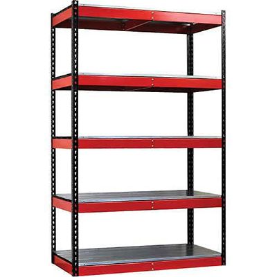 Fort Knox Rivetwell Shelving Unit w/ EZ Deck, 36"W x 24"D x 78"H