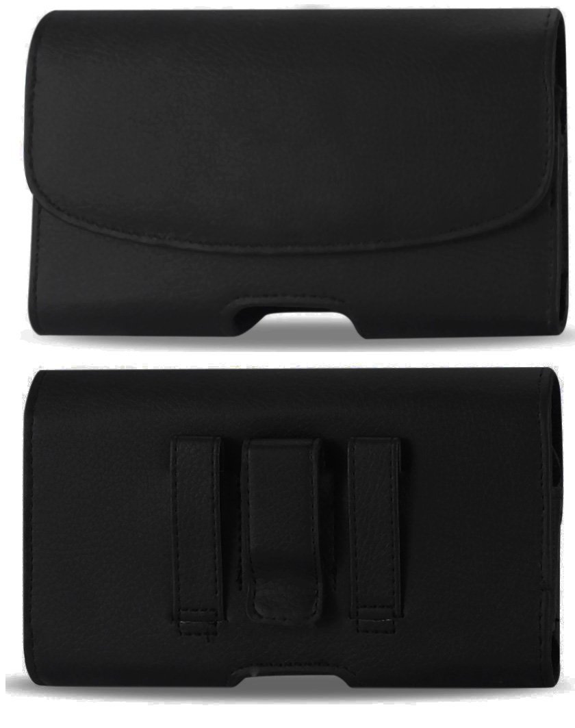 for Samsung Galaxy S9 + Plus Belt Clip Horizontal Leather Case Pouch Cover Holster