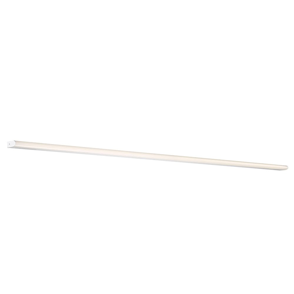 WAC Lighting dweLED, Slim Nightstick 98in LED Bathroom Vanity or Wall Light 3000K in Brushed Aluminum