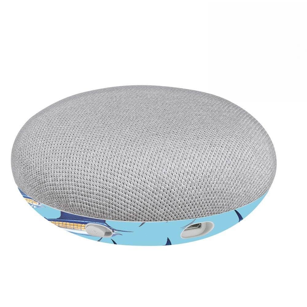 MightySkins Skin Compatible with Google Home Mini - Billfish Stripes | Protective, Durable, and Unique Vinyl Decal wrap Cover | Easy to Apply, Remove, and Change Styles | Made in The USA