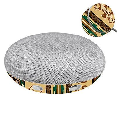 MightySkins Skin Compatible with Google Home Mini - Desert Stripes | Protective, Durable, and Unique Vinyl Decal wrap Cover | Easy to Apply, Remove, and Change Styles | Made in The USA