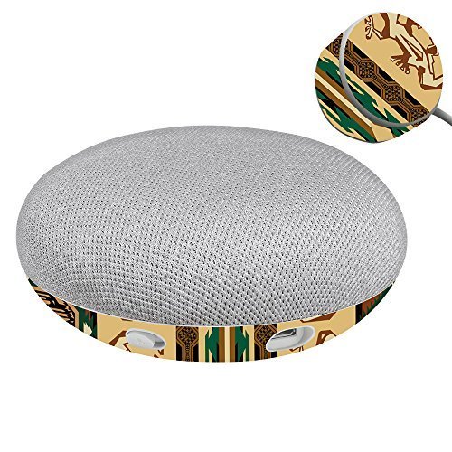 MightySkins Skin Compatible with Google Home Mini - Desert Stripes | Protective, Durable, and Unique Vinyl Decal wrap Cover | Easy to Apply, Remove, and Change Styles | Made in The USA