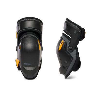 ToughBuilt FoamFit Specialist Thigh Support Stabilization Knee Pads, Professional Comfort Kneepads FoamFit Design, Integrated Thigh Support, Stabilizing Lower Platform Jobsite Protection (TB-KP-G3)