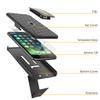 Punkcase iPhone 8 Case with Tempered Glass Screen Protector, Holster Belt Clip & Built-in Kickstand Non Slip Dual Layer Hybrid TPU Full Body Protection [Thin Fit] for Apple iPhone 7 & 8 [Black] view 3