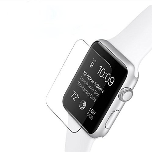 Smart Watch 0.26mm Ultra Thin 9Hardness, Scratch Proof, HD Transparency, Premium Tempered Glass Screen Protector 38mm/42mm (38mm)