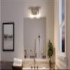 Urban Ambiance Luxury Modern Farmhouse Bathroom Vanity Light, Medium Size: 8.38" H x 14.875" W, with Industrial Chic Style Elements, Brushed Nickel Finish, UHP2453, Bristol Collection view 2