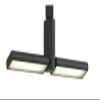 Cal Lighting HT-634-2-BK One Light Track Fixture from Led Track Collection 2.40 inches, Black, 6.75x2.40x15.40 view 4