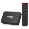 AGPTEK Updated 4K@30hz HDMI TV Media Player with HDMI/AV/VGA Output, Digital MP4 Player for 14TB HDD/ 256G USB Drive/SD Card/H.265 MP4, with Remote Control for MP3 AVI RMVB MPEG etc view 1