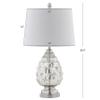 JONATHAN Y Artichoke Table Lamp 25.5" Glass, Mercury Silver, Set of 2 view 3
