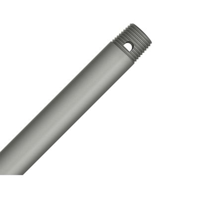 Hunter 99307 Downrod for Ceiling Fans, 72", Matte Silver