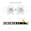 BTF-LIGHTING WS2812B IC RGB 5050SMD Pure Gold Individual Addressable LED Strip 16.4FT 300LED 60Pixel/m Flexible Full Color IP65 DC5V for DIY Chasing Color Project(No Adapter or Controller) view 3