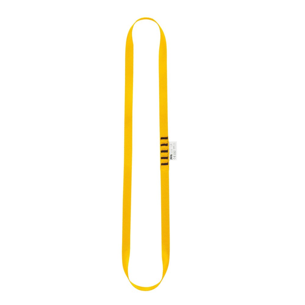PETZL ANNEAU Polyester Open Sling - Yellow, 60 cm