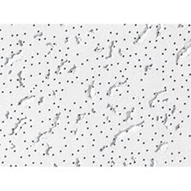 USG Fissured Ceiling Panels, Mineral Fiber, White, 24" x 48"