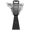 Performance Tool W1084 22pc Combination Wrenches Set (Metric and Standard Sizes) With Organizer Rack view 2