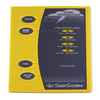Skyscan 12460 Lightning Storm Detector, Detects The Presence of Lightning/Thunderstorm Activity Occurring