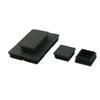 uxcell 40mmx40mm Plastic Square Tube Inserts End Blanking Caps Black 10Pcs view 1
