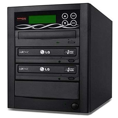BestDuplicator Bd-Lg-2T 2 Target 24X Sata Dvd Duplicator With Built-In Lg Burner (1 To 2)