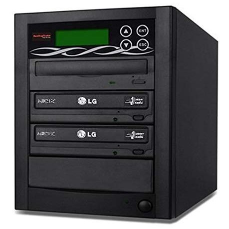 BestDuplicator Bd-Lg-2T 2 Target 24X Sata Dvd Duplicator With Built-In Lg Burner (1 To 2)
