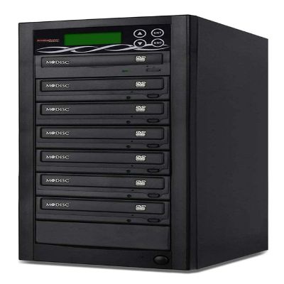 BestDuplicator BD-LG-6T 6 Target 24x SATA DVD Duplicator with Built-in LG Burner (1 to 6)