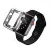 Flexible Electroplate TPU Full Protector Case Cover for Apple Watch Series 3 2 1 (Silver, 38mm) view 3