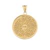 Religious Jewelry Fine 10k Yellow Gold Lord's Prayer Transcription Medallion view 1
