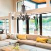 ML Lighting 1465-RBZ Five Light Chandelier, Bronze/Dark view 2
