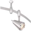 Ali 108" Wide 6-Light Brushed Nickel LED Monorail Track Light view 3