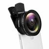 QEBIDUM Phone Camera Lens, Professional Attachment Universal Clip on Cell Phone Photography Camera Attachable Mobile Extra 0.45X Wide Angle 12.5X Super Macro Lens Kit for iPhone Android Smartphone view 1