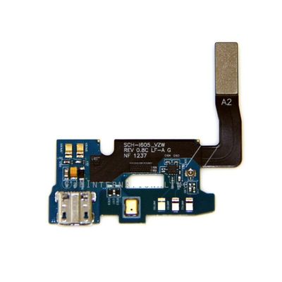 ePartSolution_USB Charger Charging Port Dock Connector USB Microphone Mic Flex Cable for Samsung Galaxy Note 2 SCH-i605 Verizon for Replacement Part USA