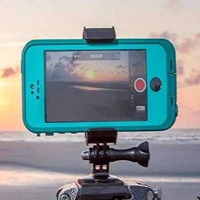 GoWorx Free ride Mount. 3 in 1 Action Camera Mount + Tripod Adapter for IPhone, Galaxy & all other Smart Phones