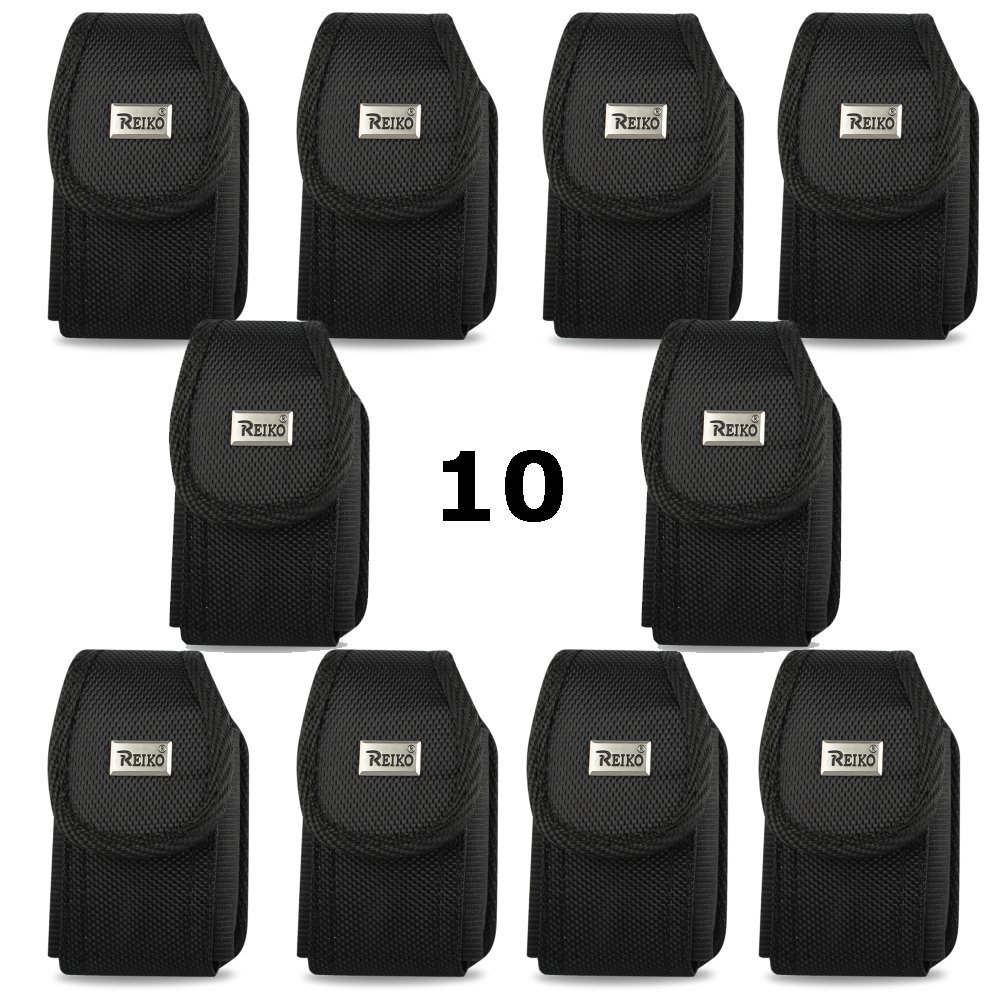 Contractor Pack of 10 Rugged Heavy Duty Cases with Metal Clip and Belt Loop for Sonim XP8