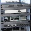 Cable Matters 2-Pack Computer to PDU Power Extension Cord - 6ft, IEC C14 to IEC C13 PDU Power Cord, 10A, 18AWG, Black view 2