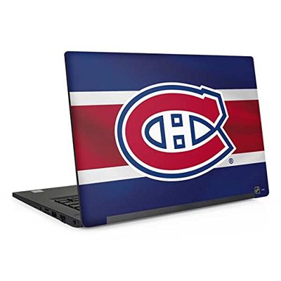 Skinit Decal Laptop Skin Compatible with Latitude 7490 - Officially Licensed NHL Montreal Canadiens Jersey Design