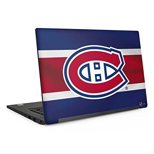 Skinit Decal Laptop Skin Compatible with Latitude 7490 - Officially Licensed NHL Montreal Canadiens Jersey Design